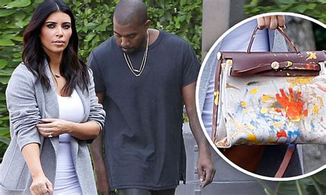 kim kardashian hermes bag north|Kim Kardashian north west.